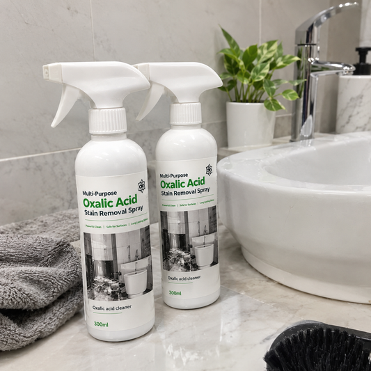 Multi-Purpose Oxalic Acid Stain Removal Spray – Powerful Bathroom & Tile Cleaner (Pack of 2)
